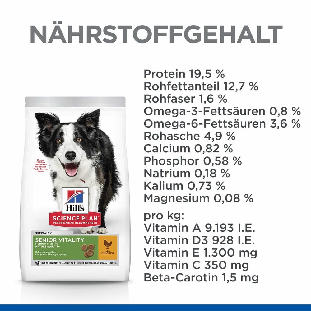 Canine Senior Vitality 7+ Medium Breed