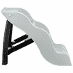 Kunststofftreppe hellgrau