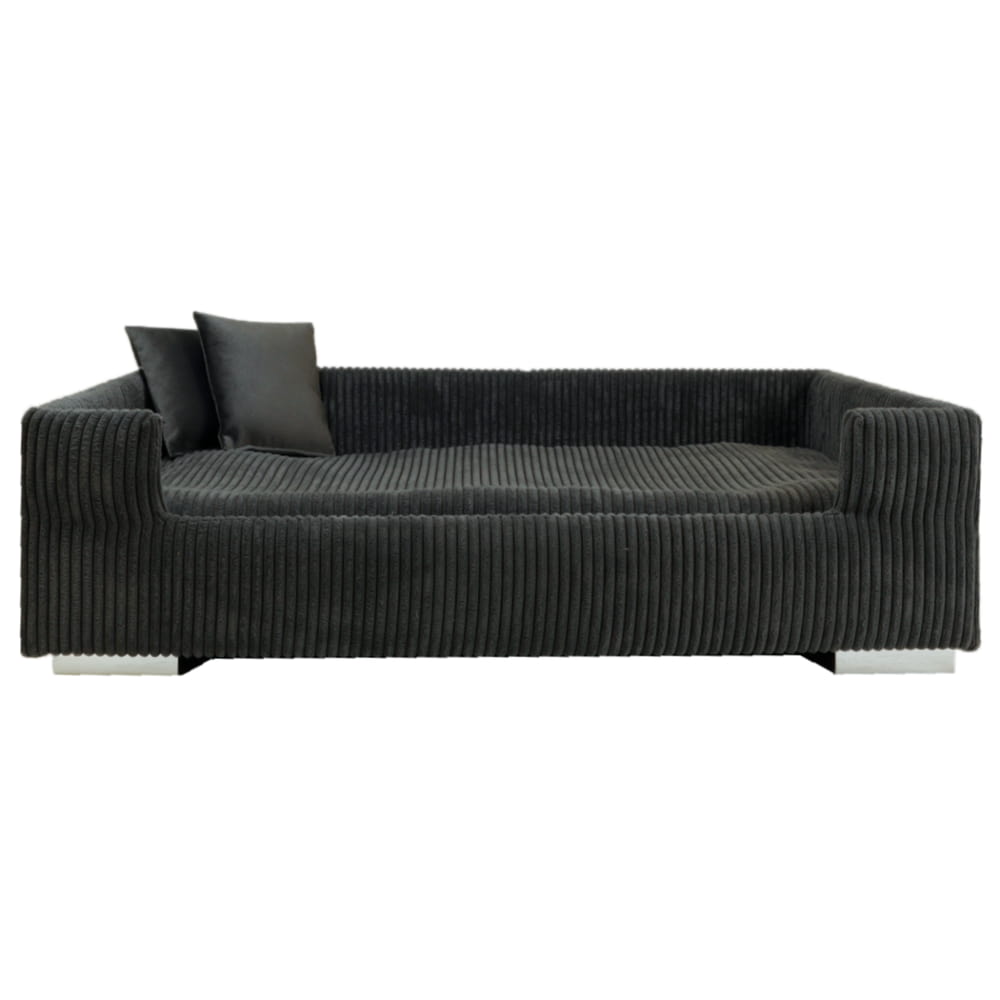 Hundesofa gepolstert Cord
