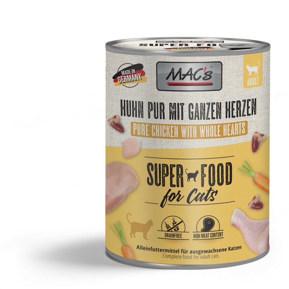 CAT Huhn PUR mit ganzen Geflügelherzen