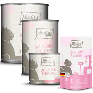 Saftiges Huhn und Wildlachs
