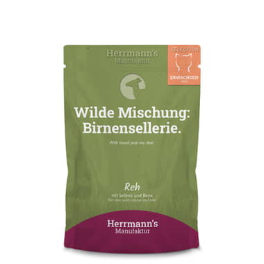 Selection Reh mit Sellerie, Birne und Nachtkerzenöl