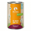Selection puppy organic goose with pumpkin and potato
