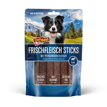 Frischfleisch Sticks Pferd 10 cm