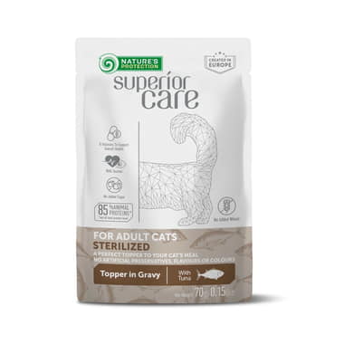 Sterilised Cats Adult Topper in Gravy Tuna