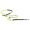 Handsfree laisse de chien jaune
