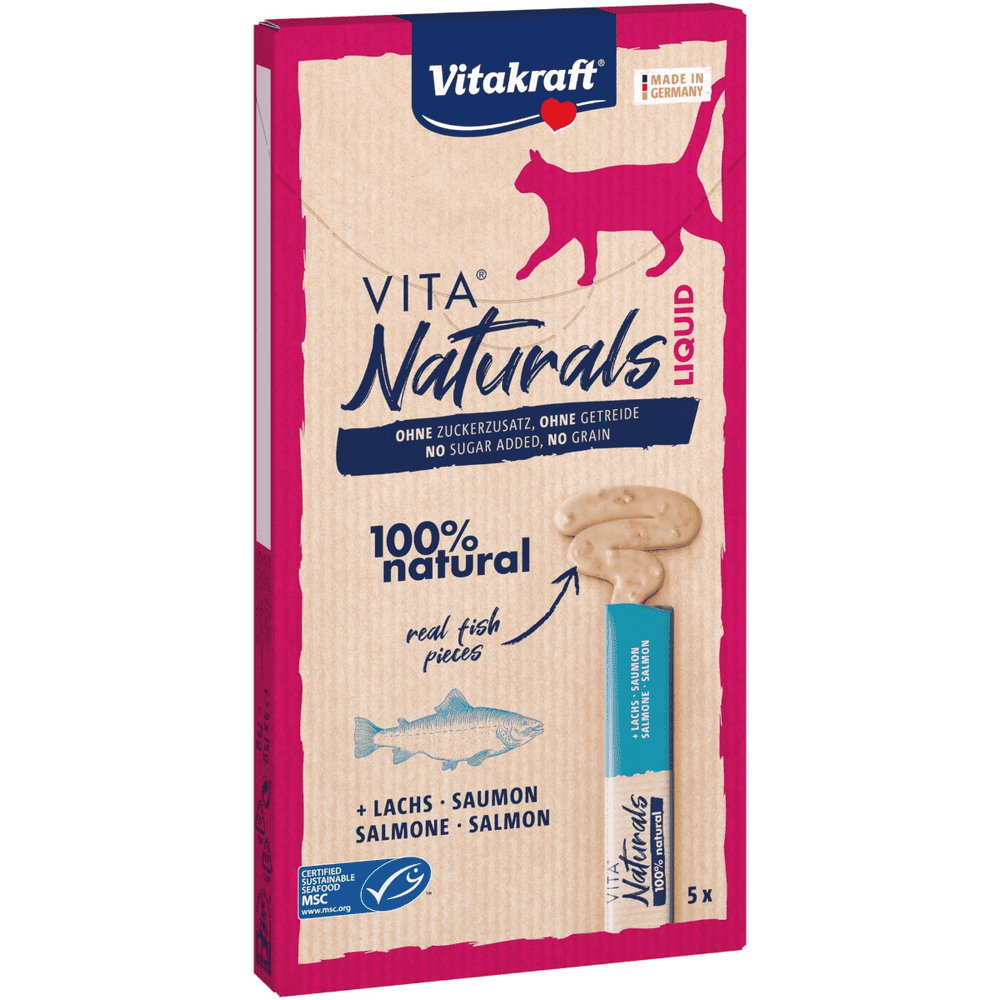 Cat Vita Naturals, LiquidSnack Salmon MSC