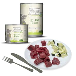 Dog natürlich lecker - BIO Rind an Zucchini (bœuf et courgettes)