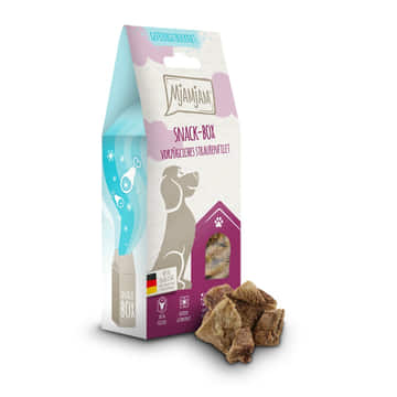 Dog Snack Box vorzügliches Straussenfilet (Filet d'autruche)