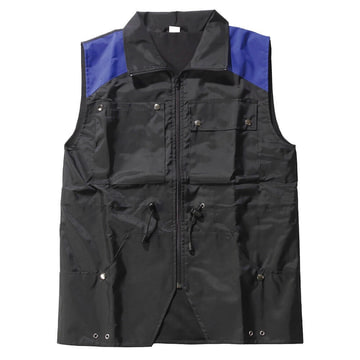 Gilet noir/bleu