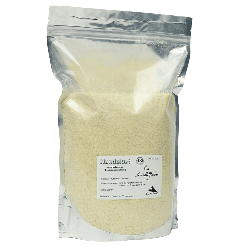 Organic potato flakes