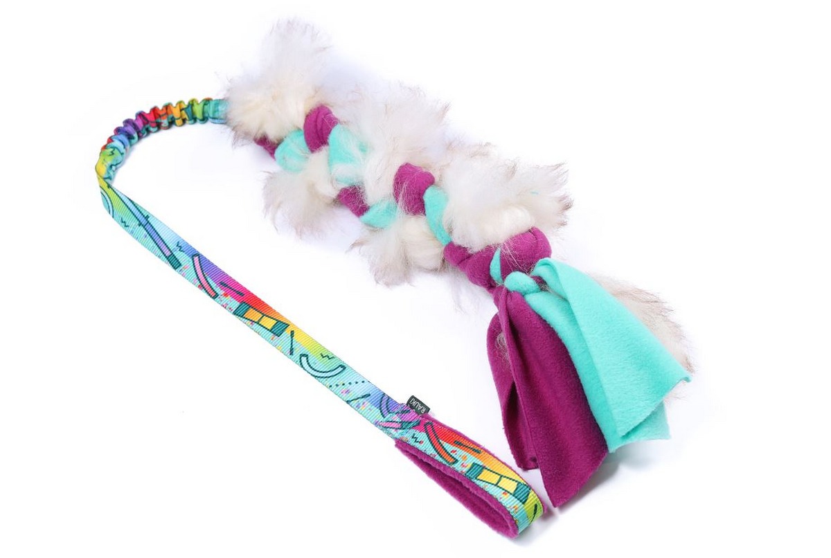 Worm Sheep Fur Tug