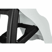 Plastic stairs light gray