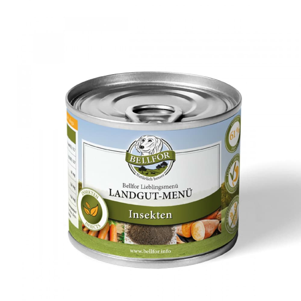 Landgut-Menü getreidefrei Insektenbasis