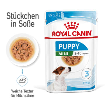 Mini Puppy - Stückchen in Sauce