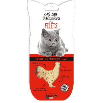 Poulet et poisson fumé