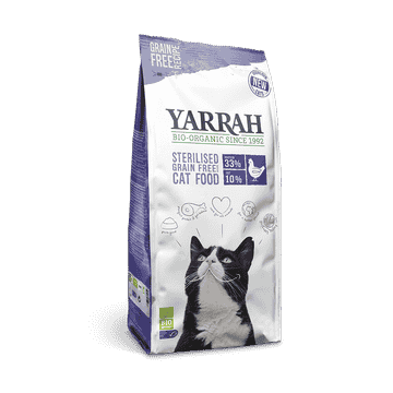 Organic Grain-Free cat food for sterilized cats