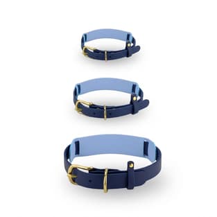 Signature BioThane Halsband navy