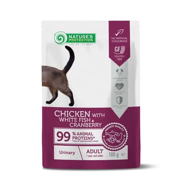Urinary Cat Adult Chicken with white Fish & Cranberry
