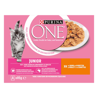 Junior au poulet et aux carottes - en sachet