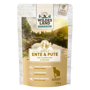 Feline Classic Adult Ente und Pute mit Cranberries - Beutel