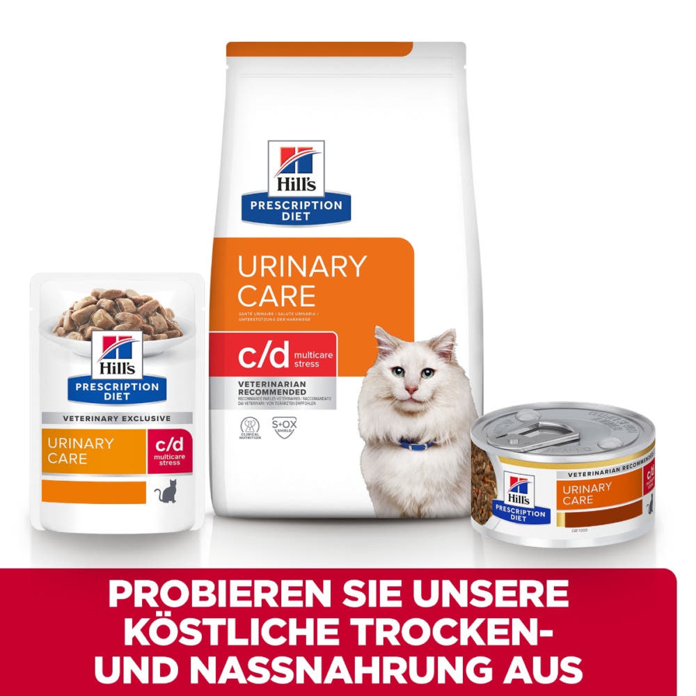 Feline c/d Multicare Stress Urinary Care Ragout Stew flavoured with tuna and added vegetables - Dose