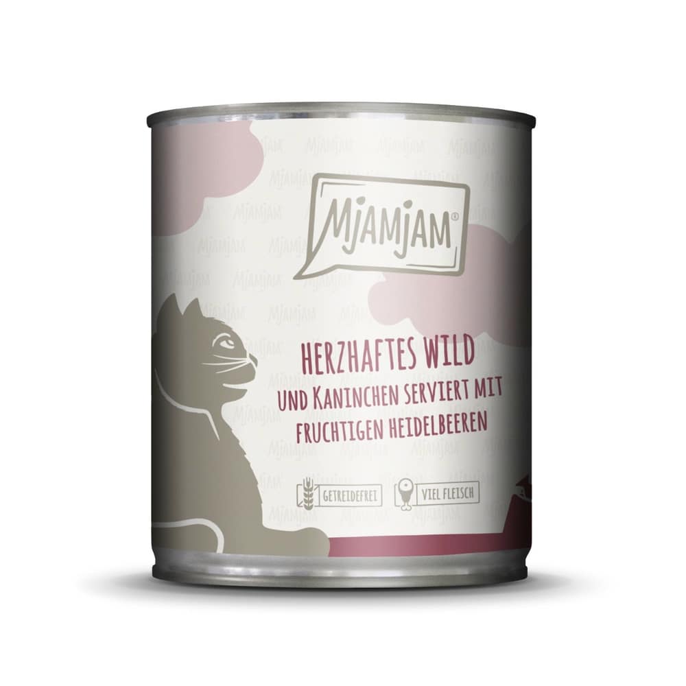 Herzhaftes Wild & Kaninchen an fruchtigen Heidelbeeren