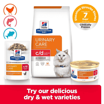 Feline c/d Multicare Stress Urinary Care Chicken Mousse