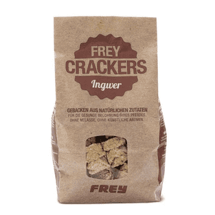 Crackers avec gingembre