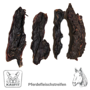 Lamelles de viande de cheval