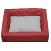 Lit hygiénique lavable avec coussin intégré
