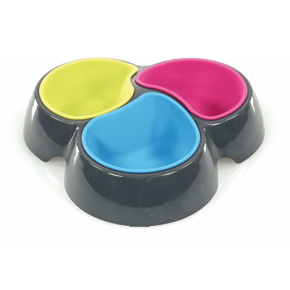 swisspet melamine 3-piece multi bowl