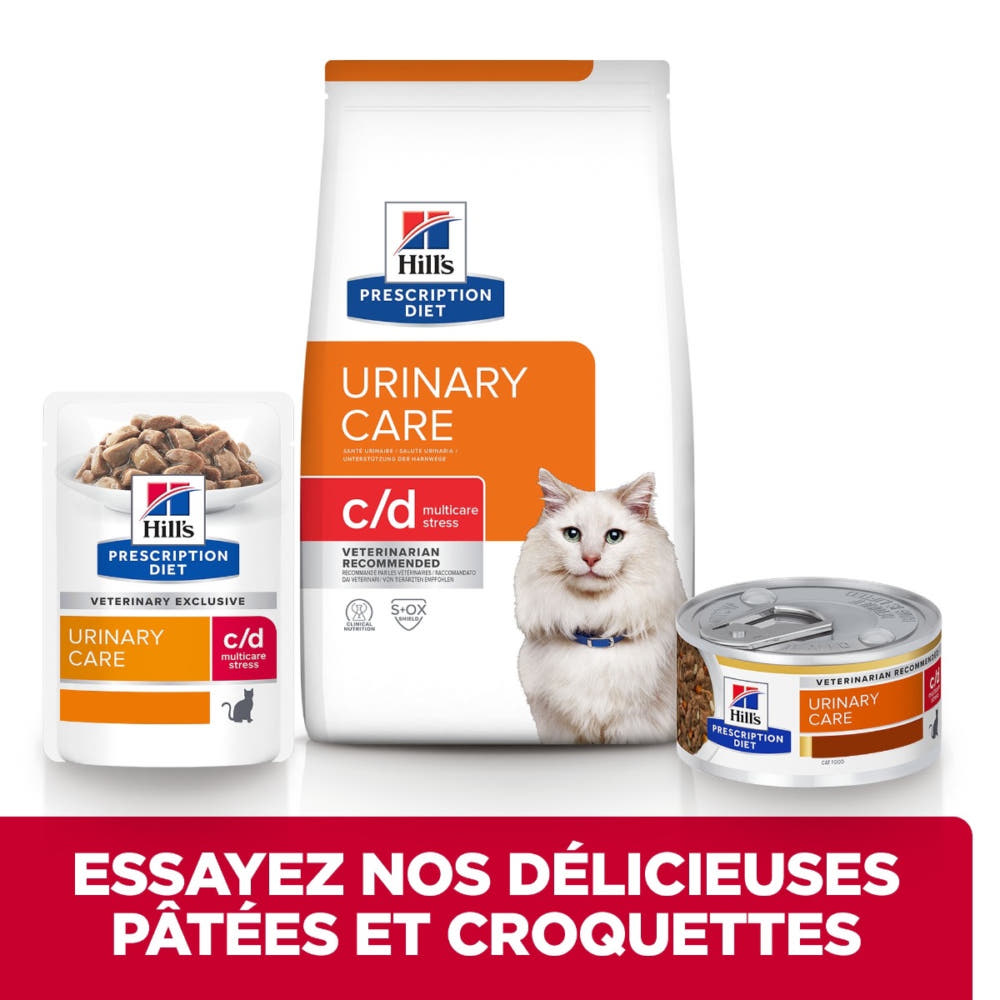Feline c/d Multicare Stress Urinary Care Ragout Stew flavoured with tuna and added vegetables - Boîte