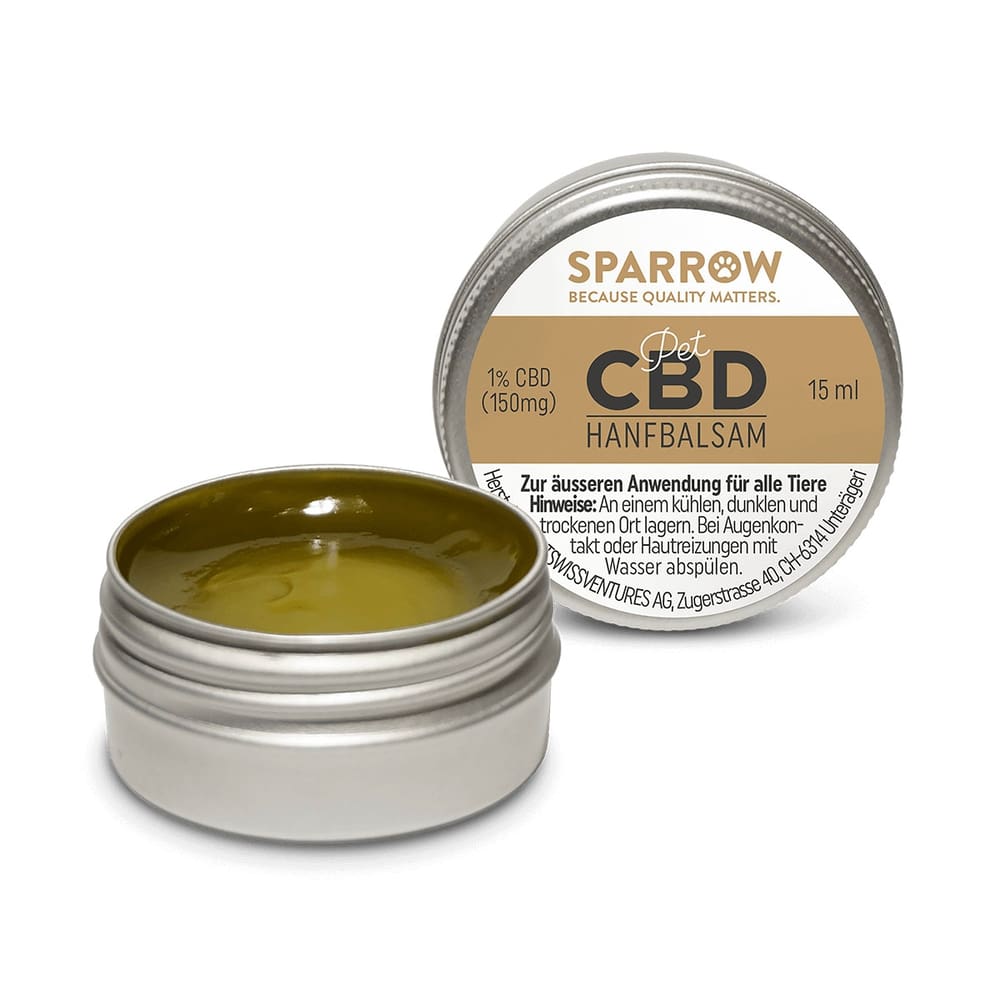 Hemp balm with 1% CBD