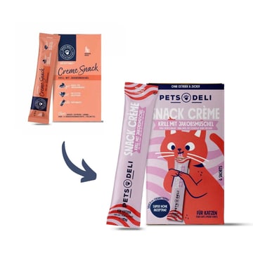 Snack Crème Krill mit Jakobsmuschel