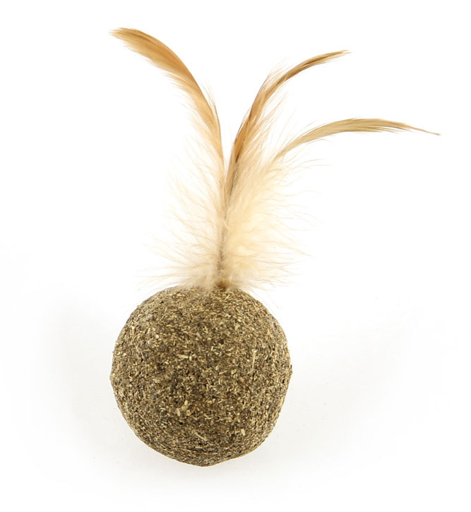 3 x Balle Catnip avec plume