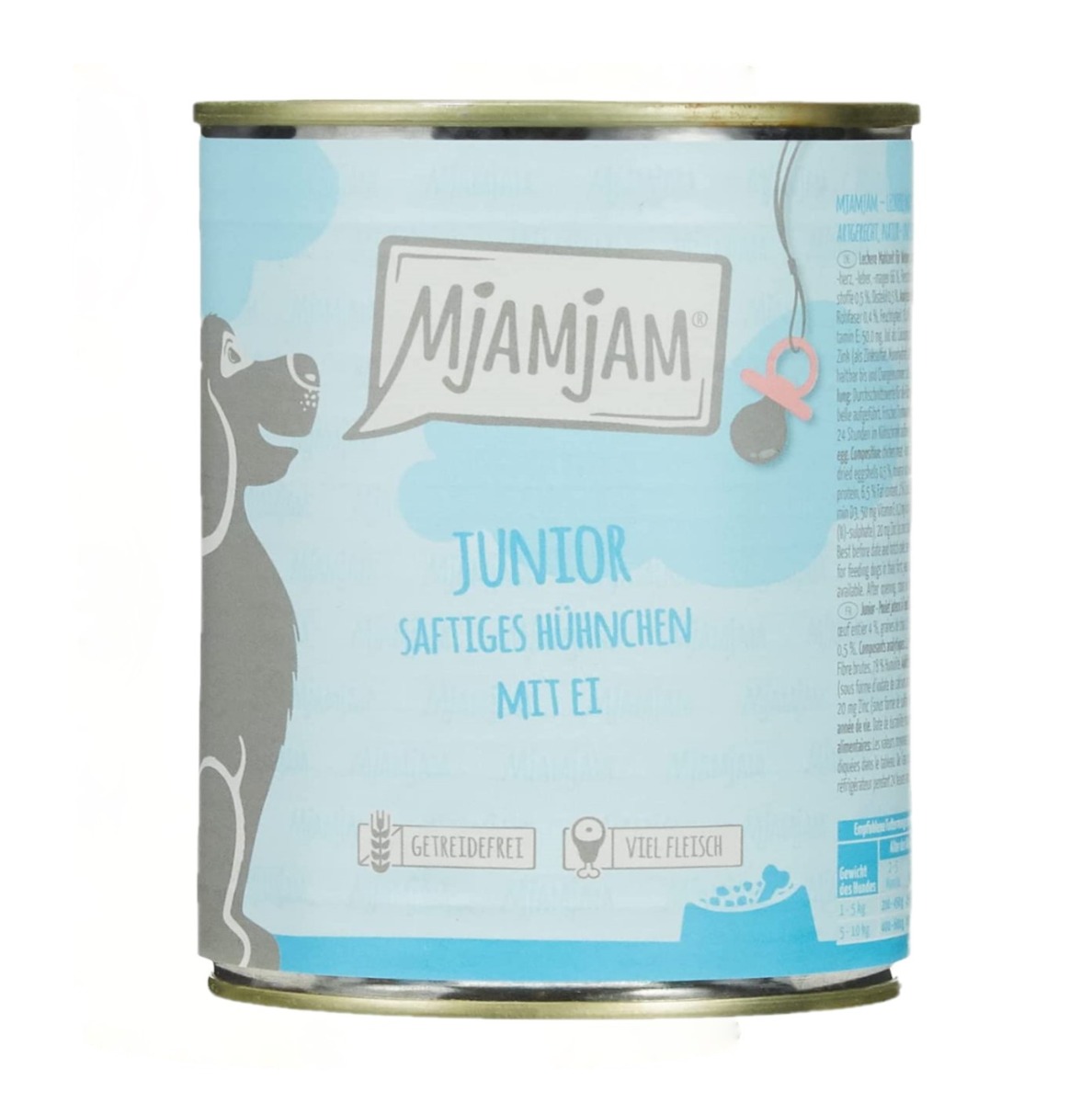 Dog Junior - Saftiges Hühnchen mit Ei