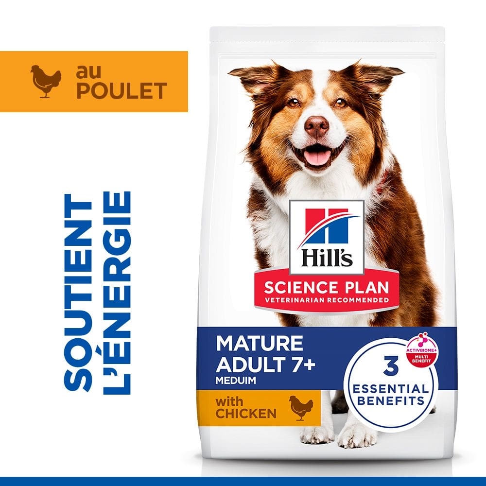 Canine Mature Adult 7+ Medium Breed Chicken