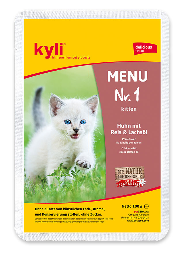 Menu Nr. 1 Kitten