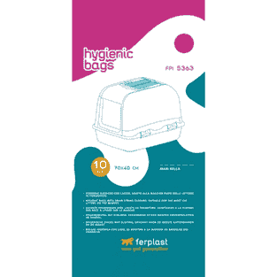 Ferplast Polybeutel FPI 5363, 10Stk.