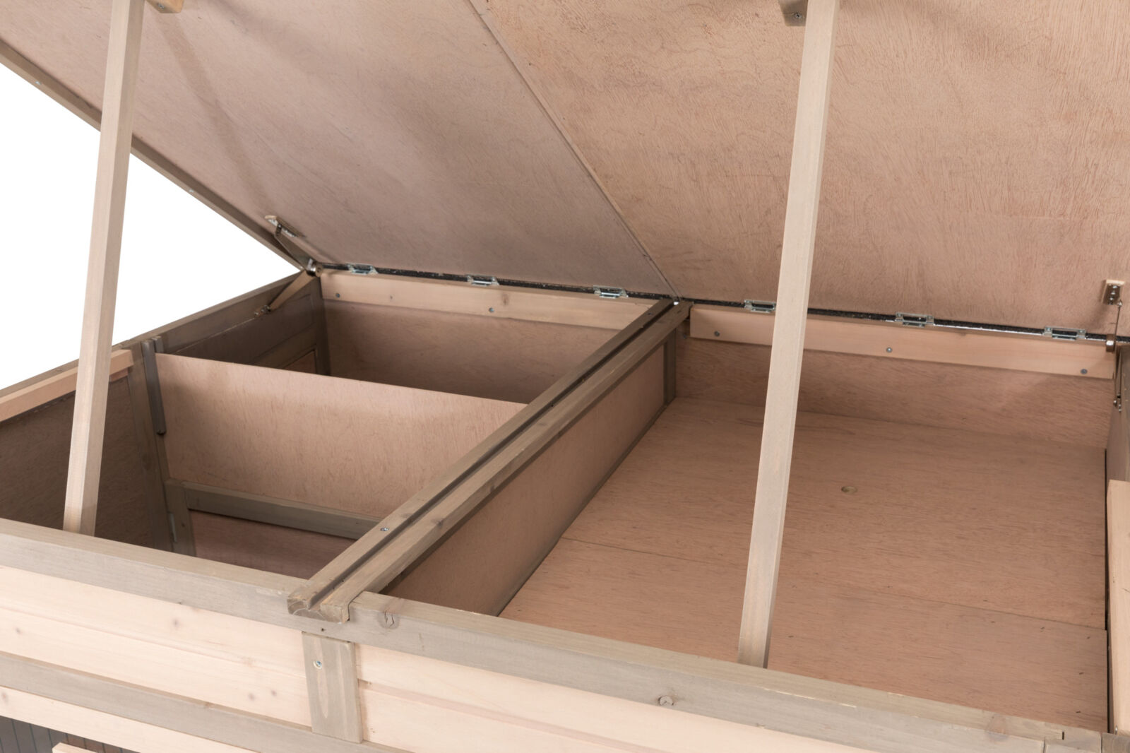 Natura small animal hutch XL with thermal insulation
