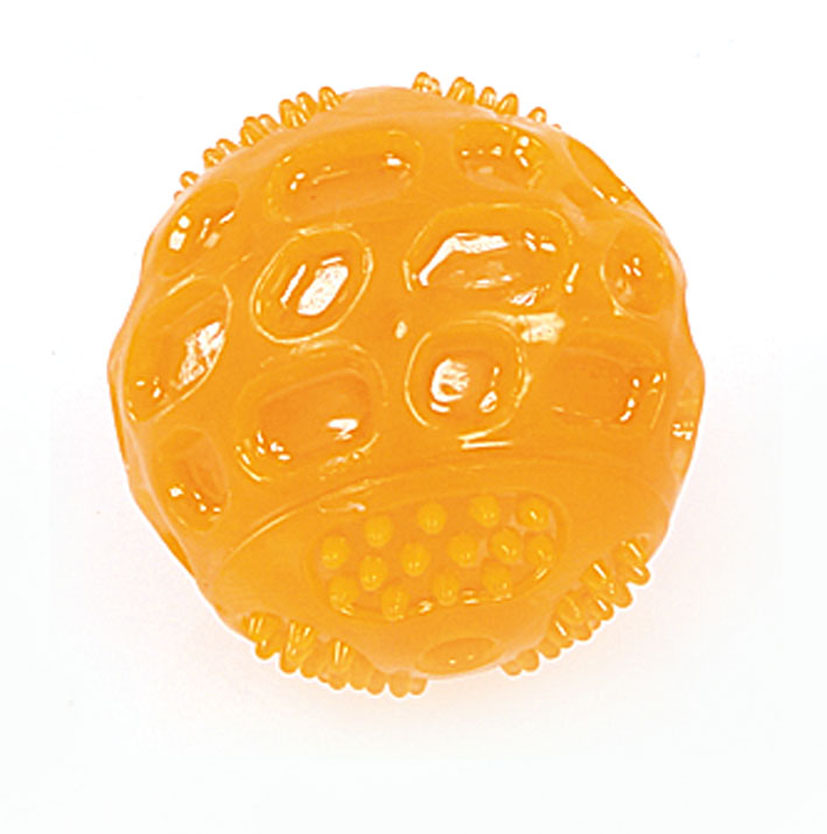 swisspet Squeeker balle avec son S, d = 55mm, orange