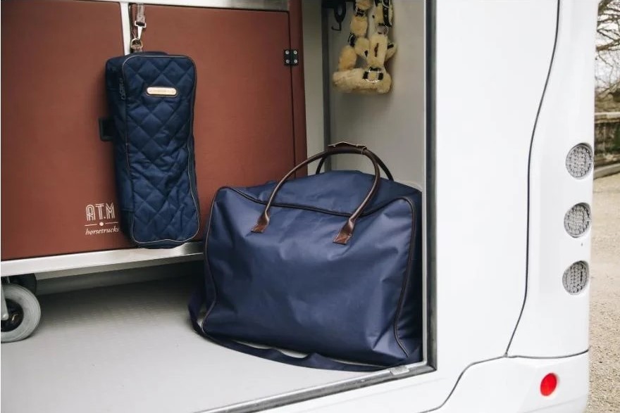 Sac pour couvertures bleu marine