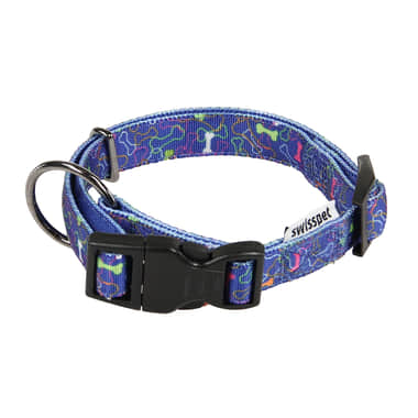 Halsband Smuffy Bones, blau