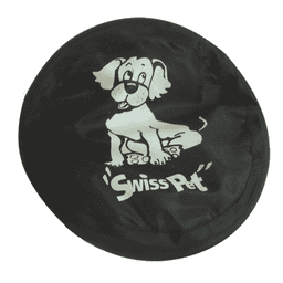 swisspet Frisbee en nylon, noir