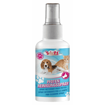 Spray nettoyant pour pattes
