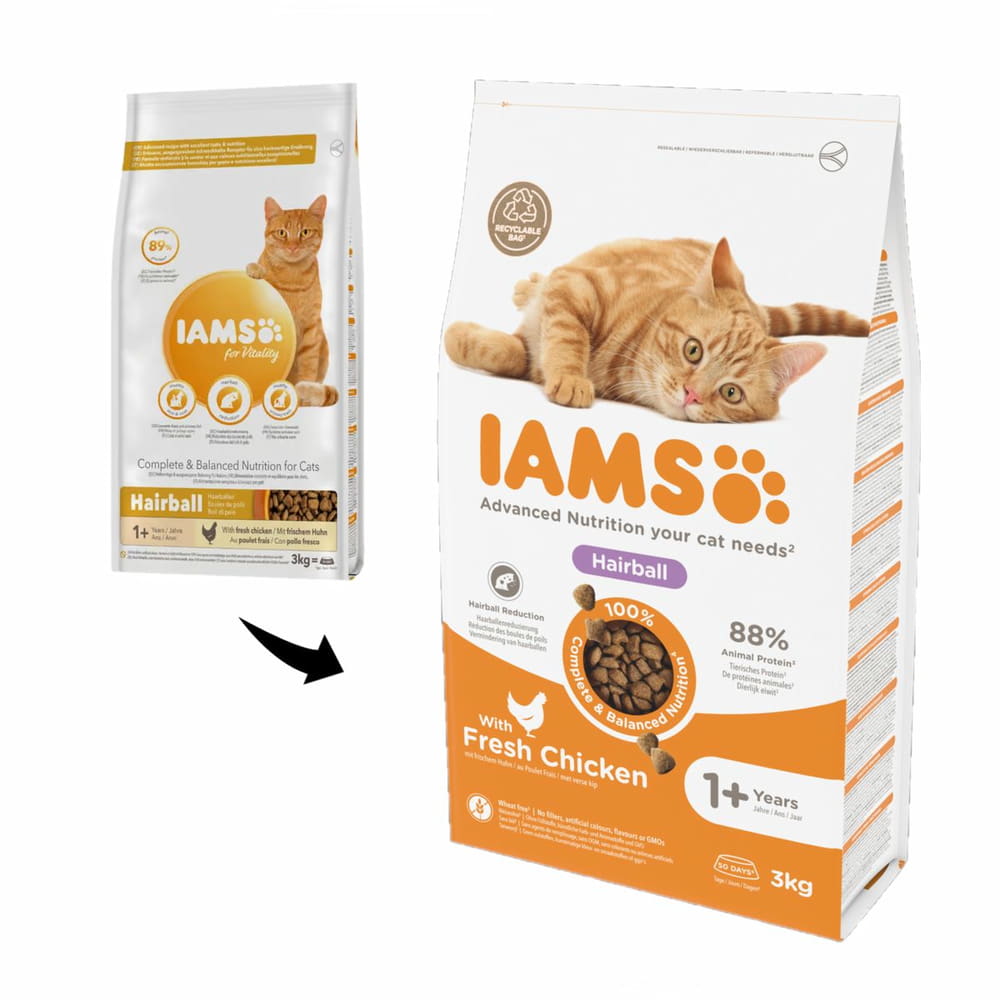 Adult Advanced Hairball mit Huhn