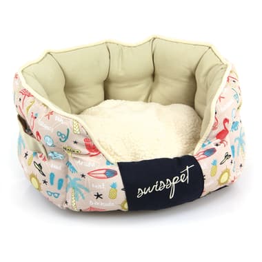 Hunde- & Katzenbett Flamingo