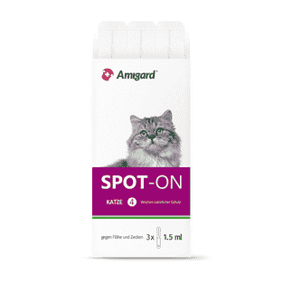 Spot-on Floh- und Zeckenschutz Katze