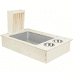 Station d'alimentation pour lapins